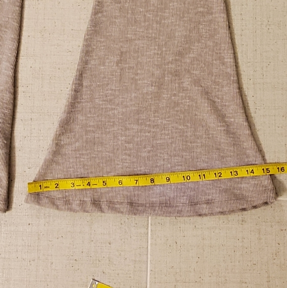 Elan Ela Pant, Pull On, Ribbed, Elastic Waist,  Wide Leg, Med. NWT - Picture 11 of 16